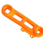 Jager front arm for motor or rim with disk break bracket