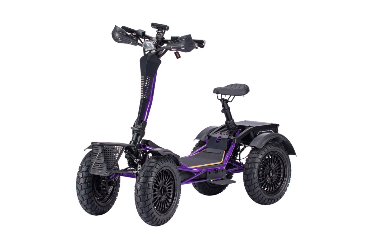 Jagerbikes Vier The 4-Wheel Electric Scooter Manufacturing -